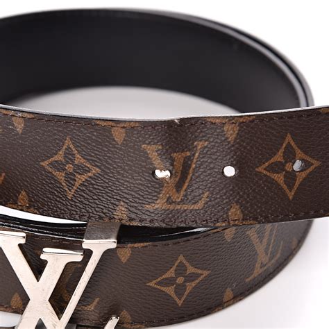 lv men's black monogram belt|louis vuitton holographic belt.